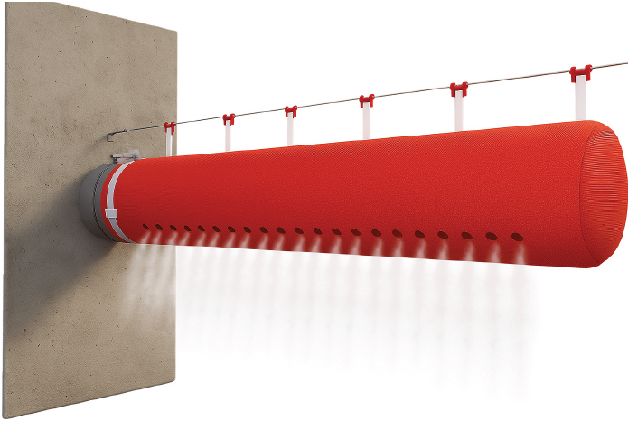 Render técnico do sistema Multiflow